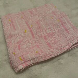 Lilly Pulitzer Pottery Barn Kids Swaddle Blanket